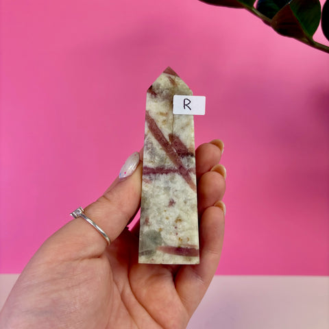 Pink Tourmaline Tower