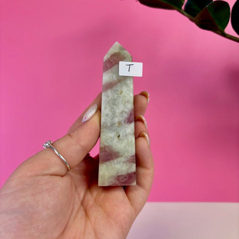 Pink Tourmaline Tower