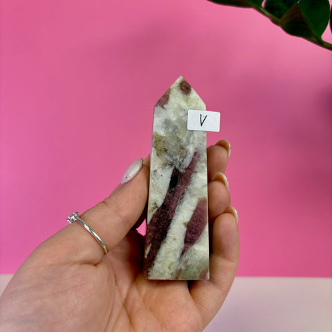 Pink Tourmaline Tower