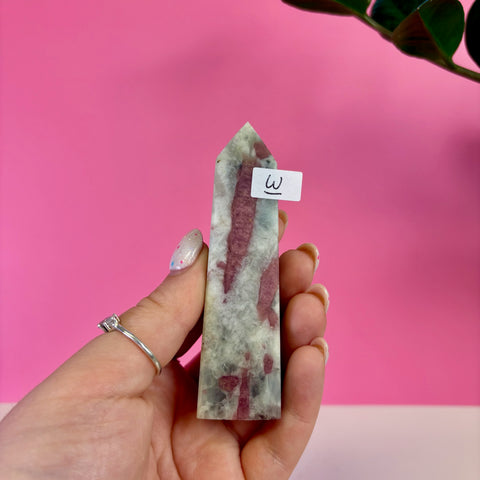 Pink Tourmaline Tower