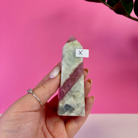 Pink Tourmaline Tower