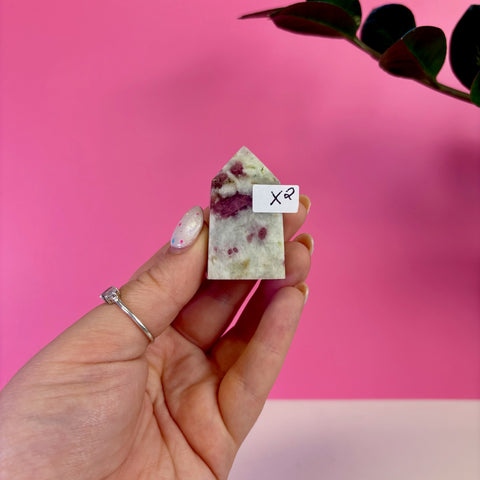 Pink Tourmaline Tower