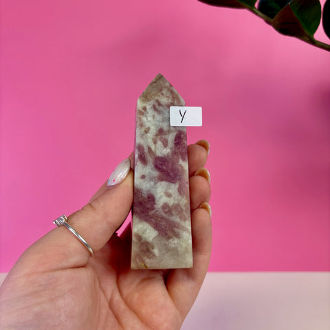 Pink Tourmaline Tower