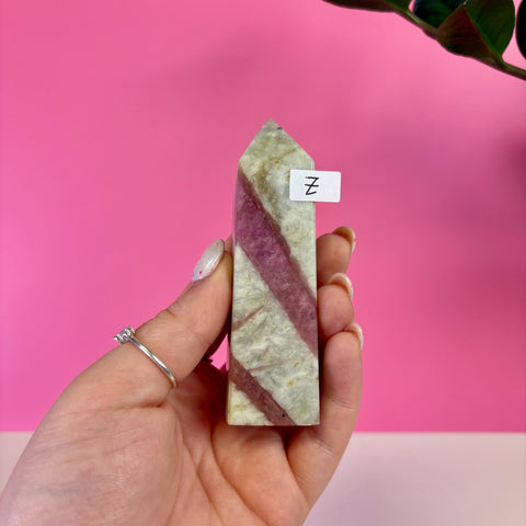 Pink Tourmaline Tower