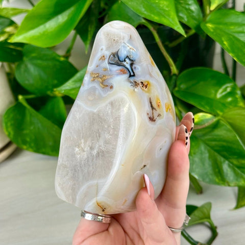 Polished Agate Free Form 1 - Kenna's Crystals from TikTok