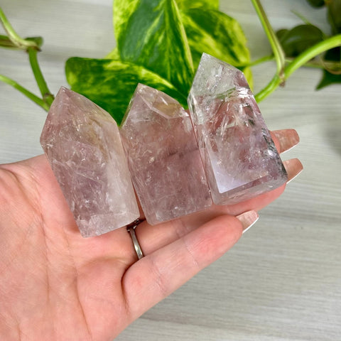 Powellite Phantom Quartz Tower 44 8 - Kenna's Crystals from TikTok