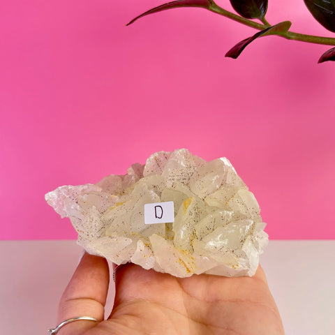 Pyrite On Calcite Specimen (UV)