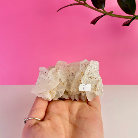 Pyrite On Calcite Specimen (UV)