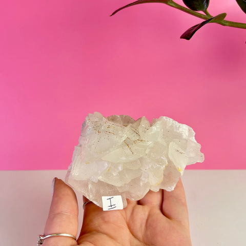 Pyrite On Calcite Specimen (UV)