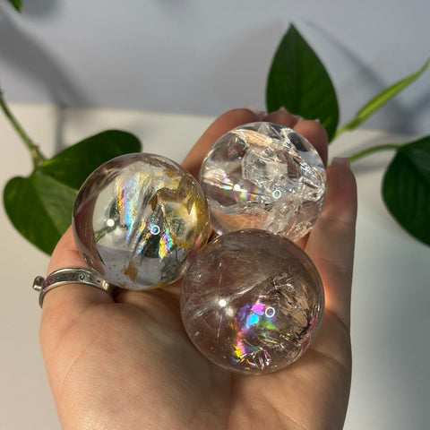 Quartz Gas Bubble 99 7 - Kenna's Crystals from TikTok
