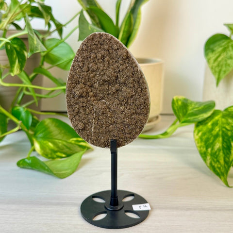 Rainbow Amethyst Egg with Custom Stand P2 42 - Kenna's Crystals from TikTok