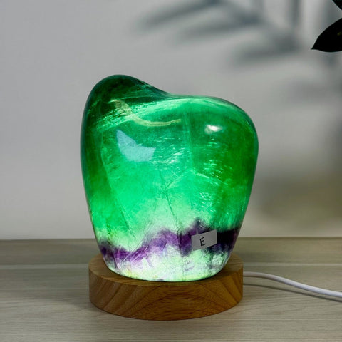 Rainbow Fluorite Free Form Lamp E 5 - Kenna's Crystals from TikTok