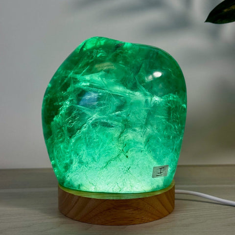 Rainbow Fluorite Free Form Lamp I 9 - Kenna's Crystals from TikTok