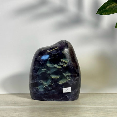 Rainbow Fluorite Free Form Lamp X 89 - Kenna's Crystals from TikTok