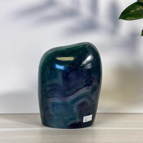 Rainbow Fluorite Free Form Lamp X 59 - Kenna's Crystals from TikTok