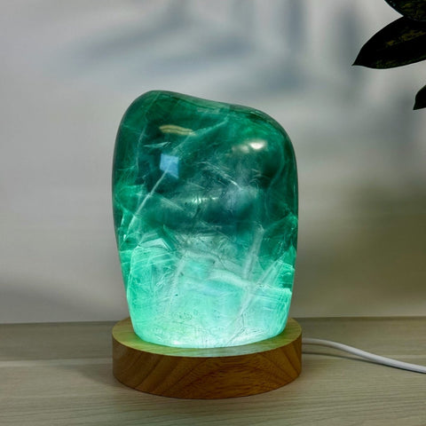 Rainbow Fluorite Free Form Lamp X 58 - Kenna's Crystals from TikTok
