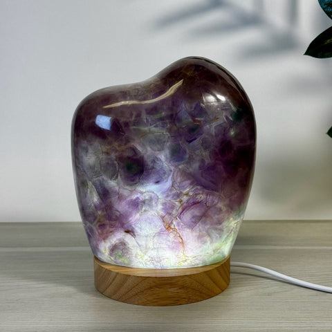 Rainbow Fluorite Free Form Lamp X 34 - Kenna's Crystals from TikTok