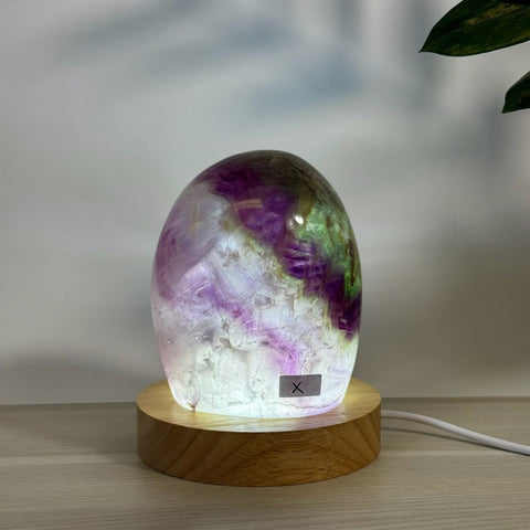 Rainbow Fluorite Free Form Lamp X 24 - Kenna's Crystals from TikTok