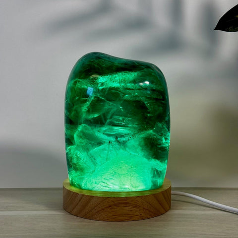 Rainbow Fluorite Free Form Lamp X 67 - Kenna's Crystals from TikTok