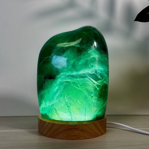 Rainbow Fluorite Free Form Lamp X 52 - Kenna's Crystals from TikTok