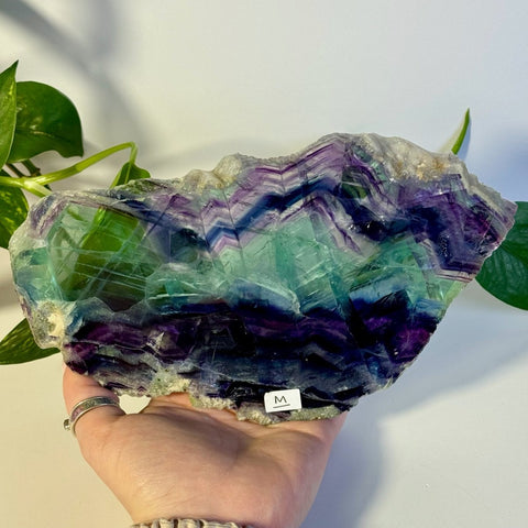 Rainbow Fluorite Slab M 13 - Kenna's Crystals from TikTok