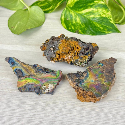 Rainbow Goethite Specimen 77 3 - Kenna's Crystals from TikTok