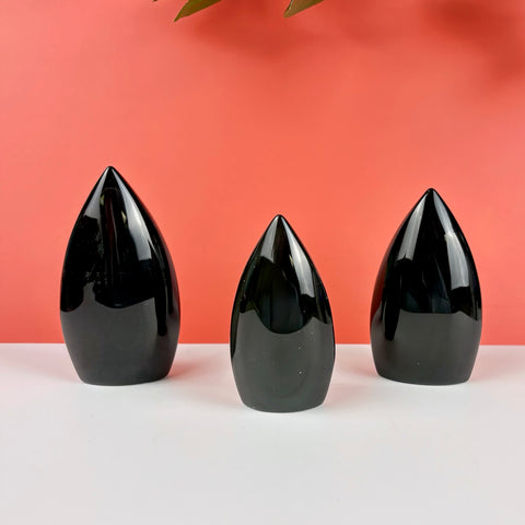 Rainbow Obsidian Flame (Imperfect) - Kenna's Crystals