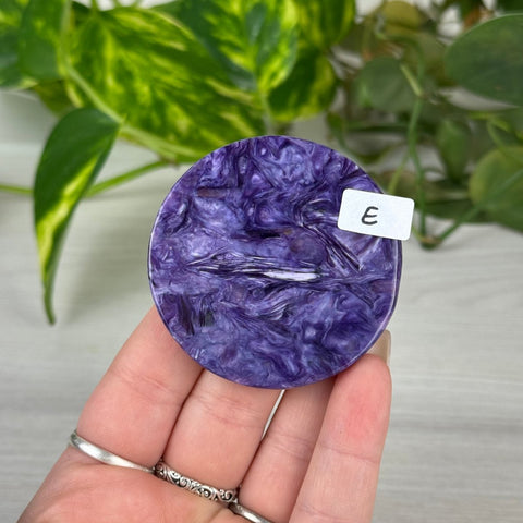 Rare Charoite Cookie E 5 - Kenna's Crystals from TikTok