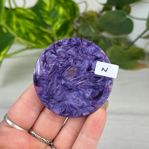 Rare Charoite Cookie N 14 - Kenna's Crystals from TikTok