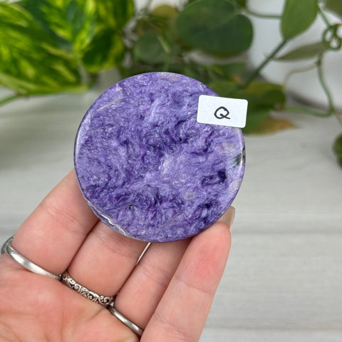 Rare Charoite Cookie Q 17 - Kenna's Crystals from TikTok