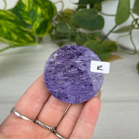 Rare Charoite Cookie R 18 - Kenna's Crystals from TikTok