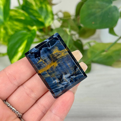 Rare Namibian Pietersite Tile - A2 1 - Kenna's Crystals from TikTok