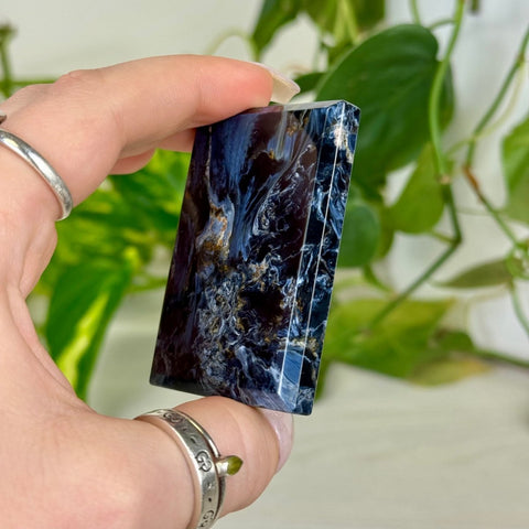 Rare Namibian Pietersite Tile - B 2 - Kenna's Crystals from TikTok