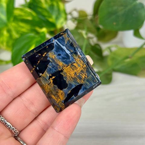 Rare Namibian Pietersite Tile - Q 1 - Kenna's Crystals from TikTok