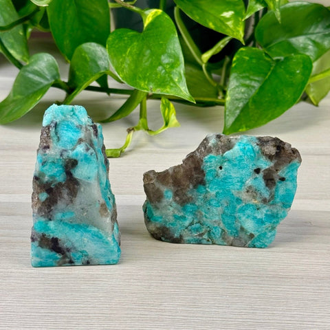 Raw Amazonite Chunk 1 - Kenna's Crystals from TikTok