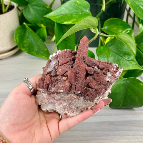 Red Hematite Quartz 217 5 - Kenna's Crystals from TikTok