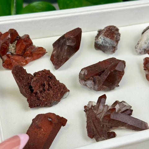 Red Hematite Quartz 22 10 - Kenna's Crystals from TikTok