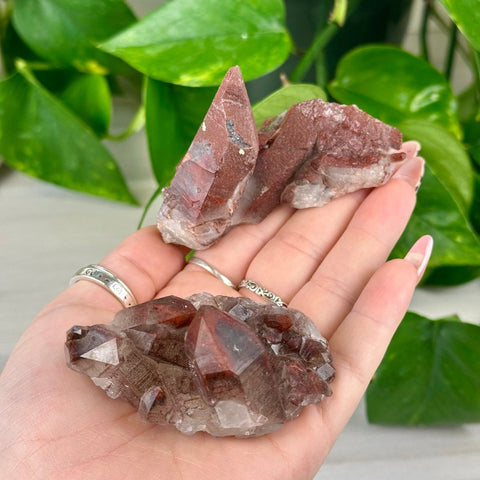 Red Hematite Quartz 44 1 - Kenna's Crystals from TikTok