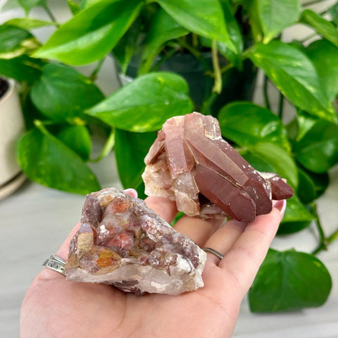 Red Hematite Quartz 55 3 - Kenna's Crystals from TikTok