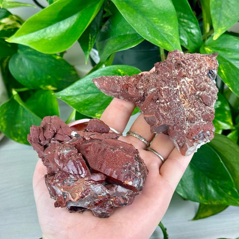 Red Hematite Quartz 99 4 - Kenna's Crystals from TikTok
