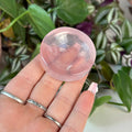 Rose Quartz Sphere Stand 11 1 - Kenna's Crystals from TikTok