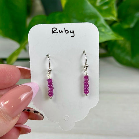 Ruby Earrings 77 - Donut 2 - Kenna's Crystals from TikTok