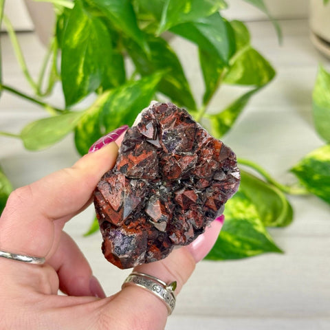Rustic Pomegranate Amethyst 111 10 - Kenna's Crystals from TikTok