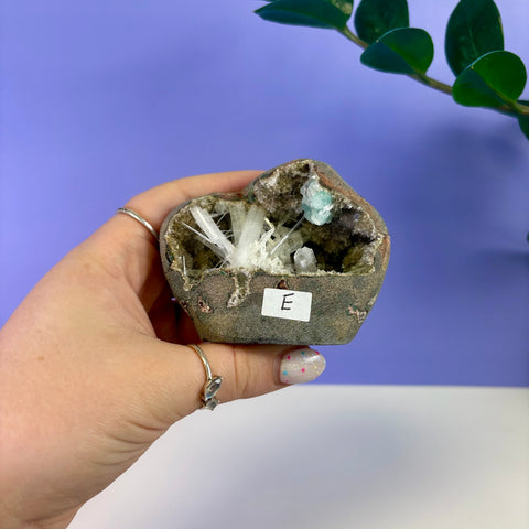 Scolecite Geode Specimen