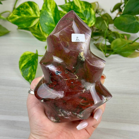 Sea Jasper Flame Z 26 - Kenna's Crystals from TikTok