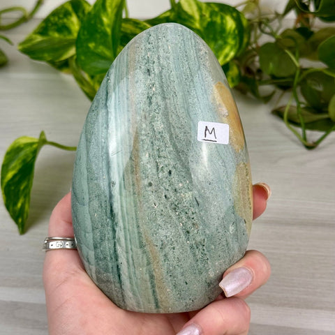 Sea Jasper Free Form M 13 - Kenna's Crystals from TikTok