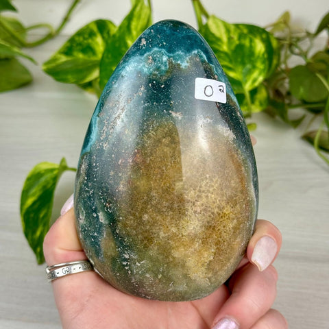 Sea Jasper Free Form O2 41 - Kenna's Crystals from TikTok