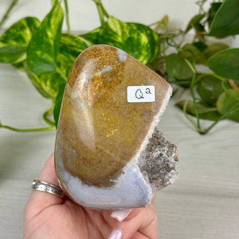 Sea Jasper Free Form Q2 43 - Kenna's Crystals from TikTok