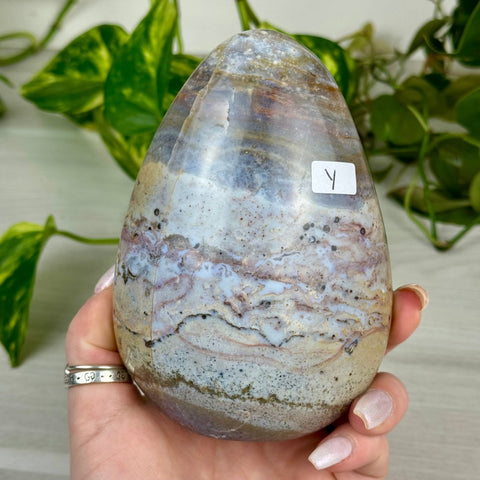 Sea Jasper Free Form Y 25 - Kenna's Crystals from TikTok