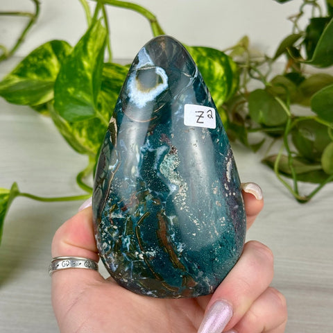 Sea Jasper Free Form Z2 52 - Kenna's Crystals from TikTok
